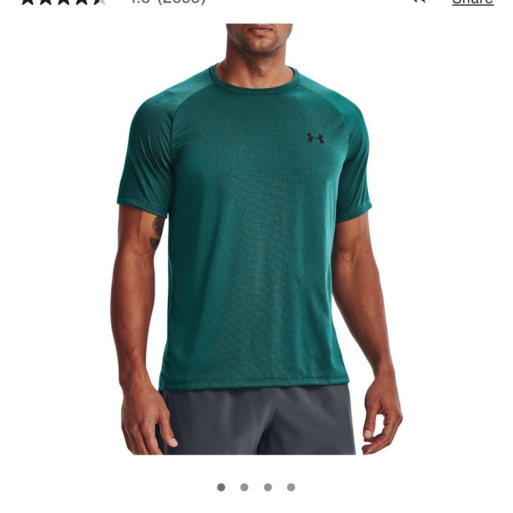 Mens under armpit dr fit shirt